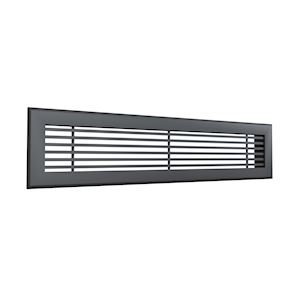  Grille soufflage linéaire 600x150 Anthracite - 400x400px